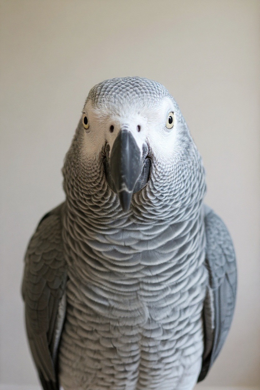 African Grey · Modern Minimalist