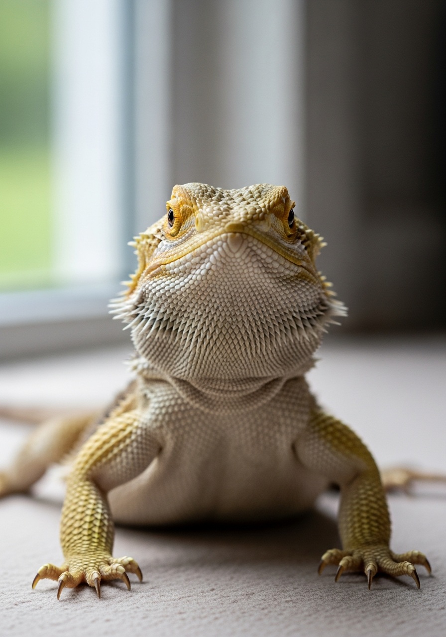 A real Bearded Dragon photo