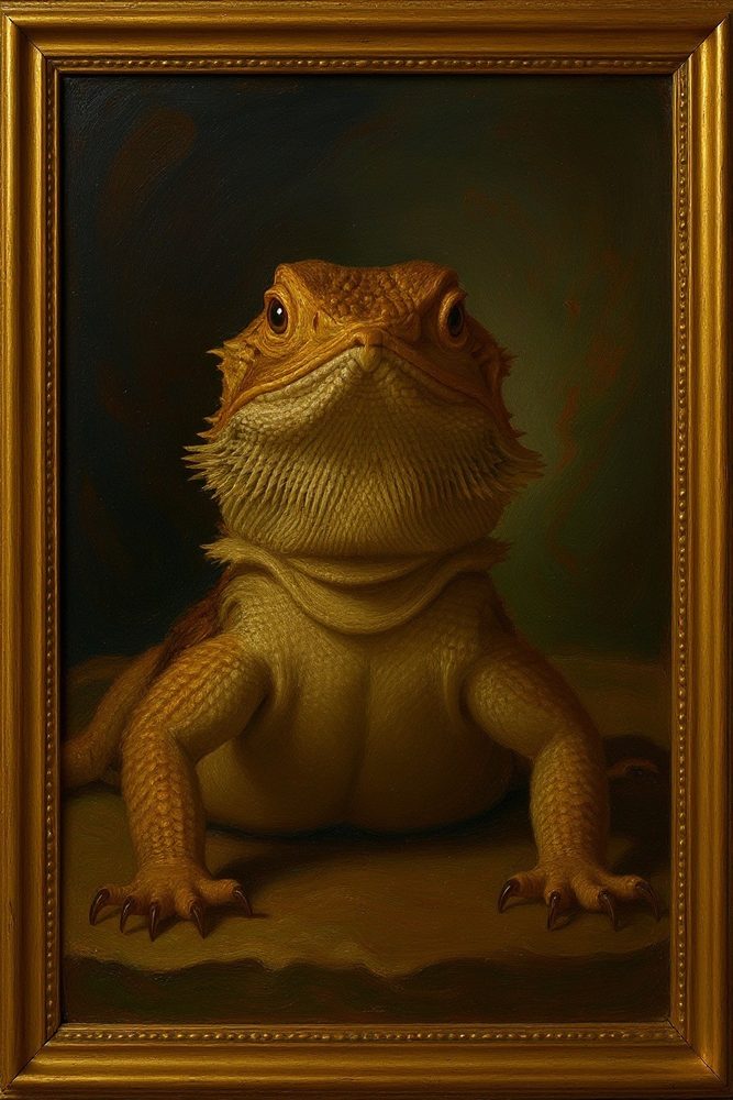 Classic Oil Bearded Dragon