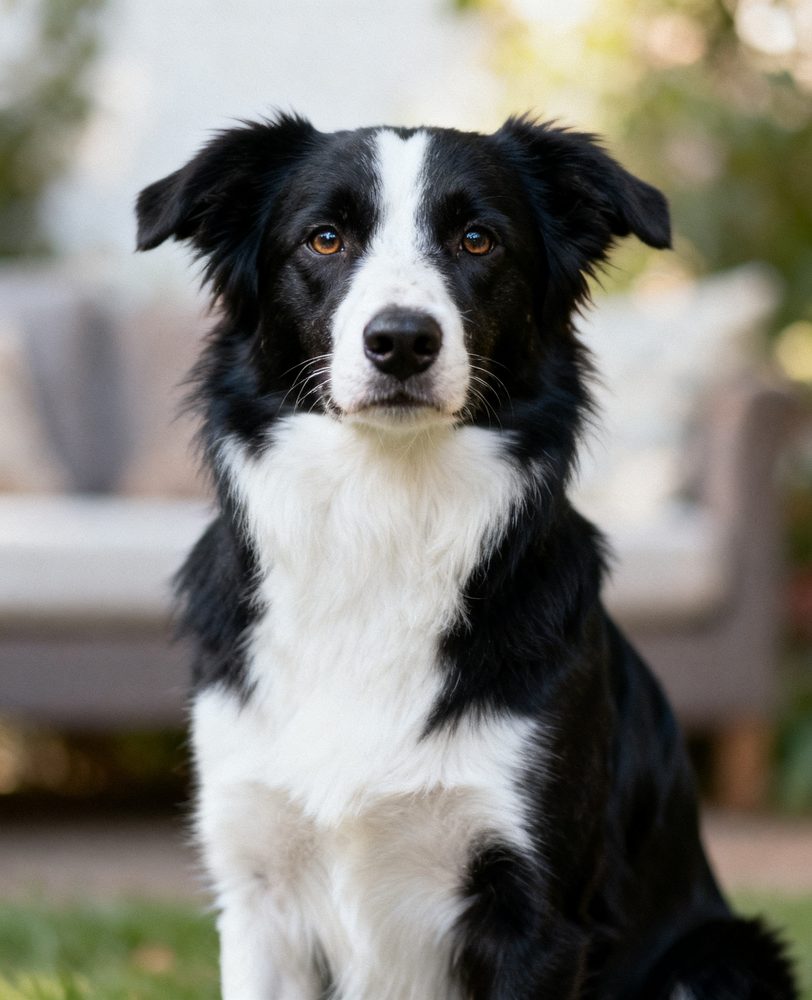 A real Border Collie photo