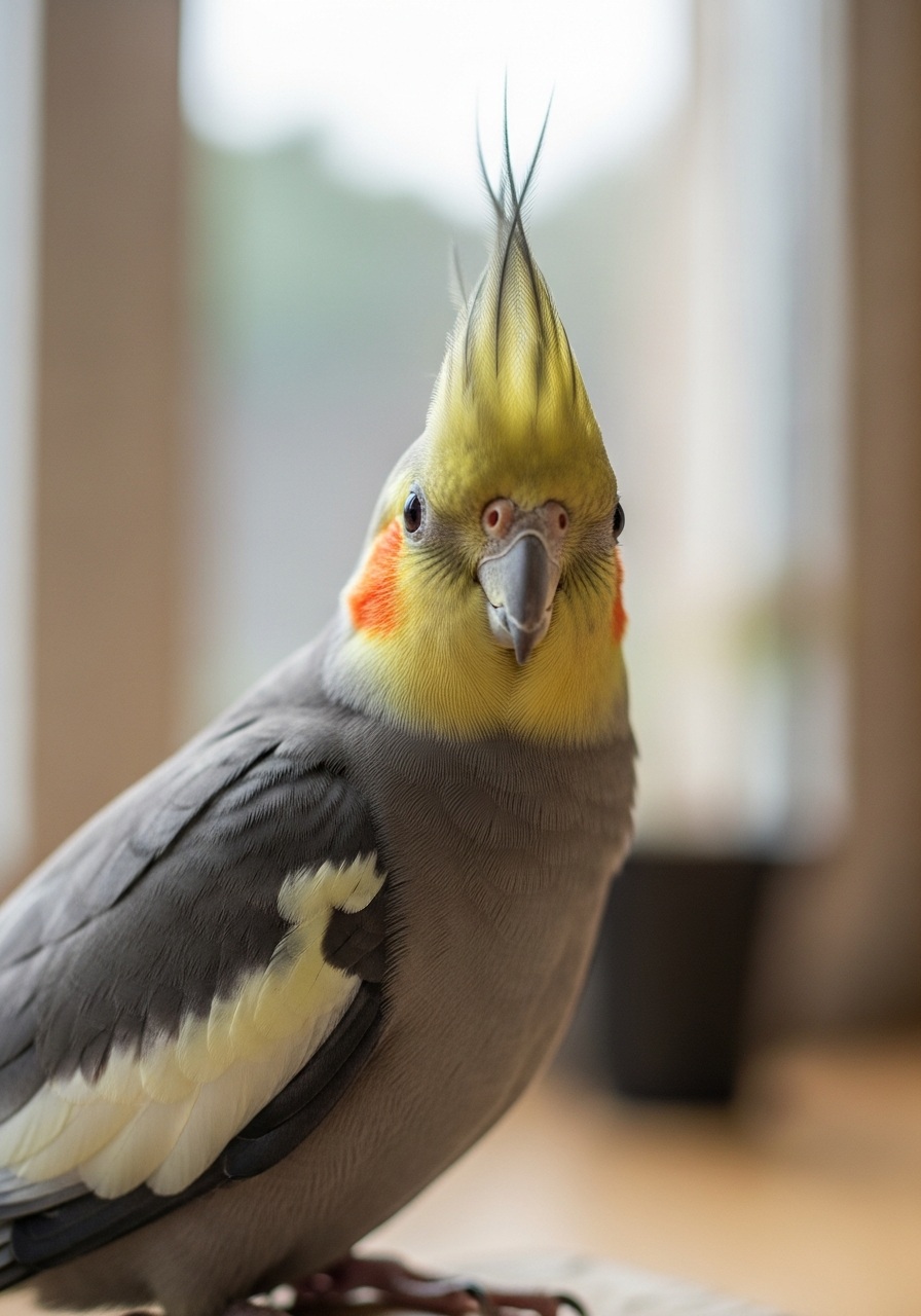 A real Cockatiel photo