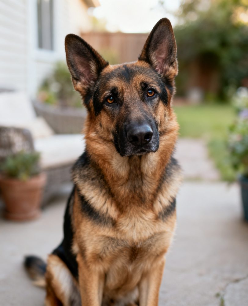A real German Shepherd photo