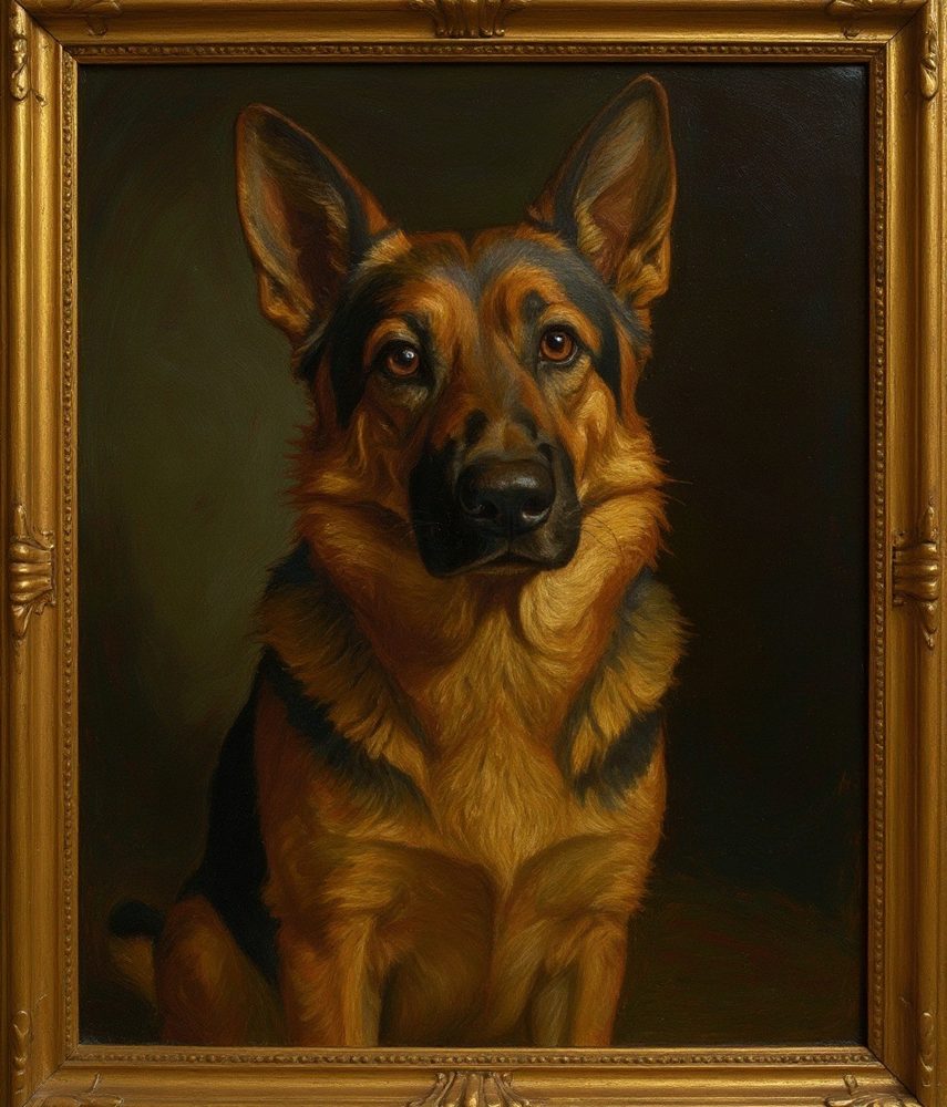 German Shepherd · Classic Oil