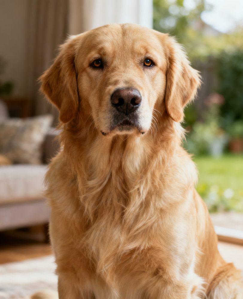 A real Golden Retriever photo