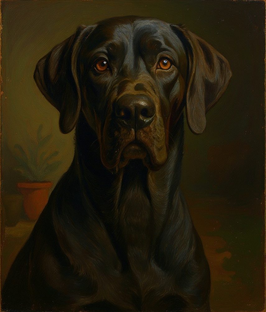 Classic Oil Great Dane