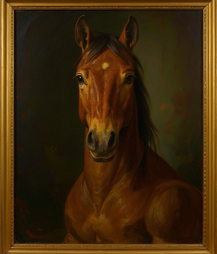 Classic Oil Horse