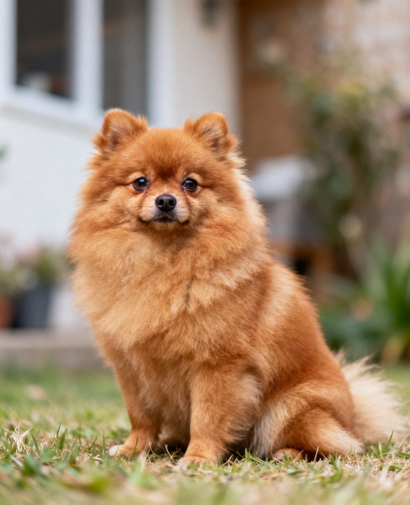 A real Pomeranian photo