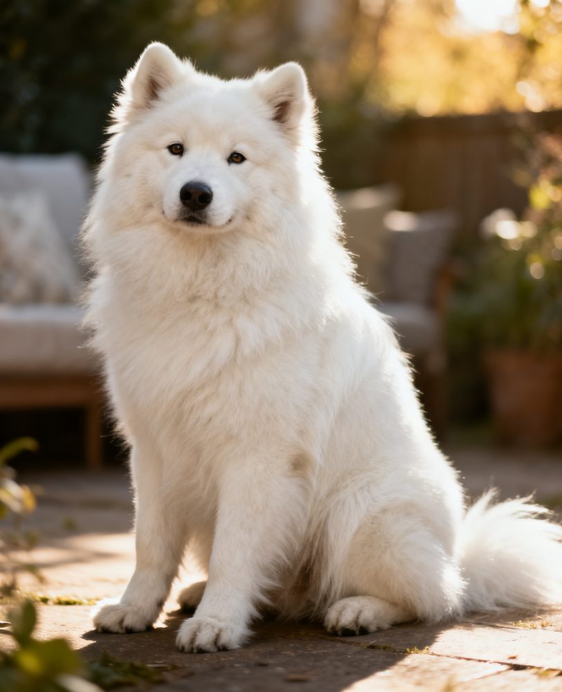 A real Samoyed photo