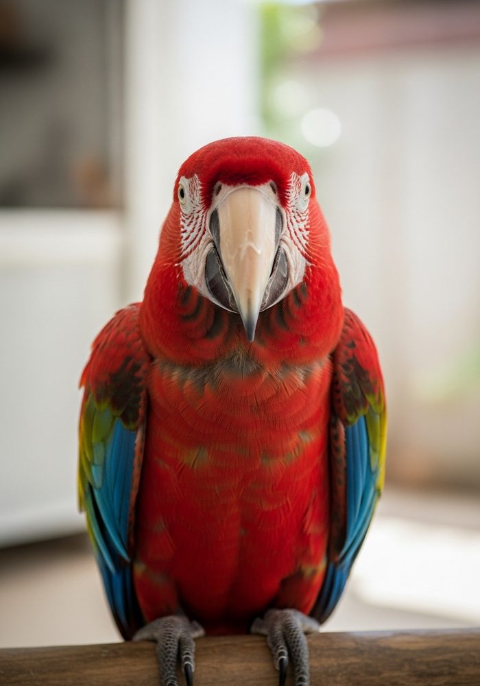 A real Macaw photo