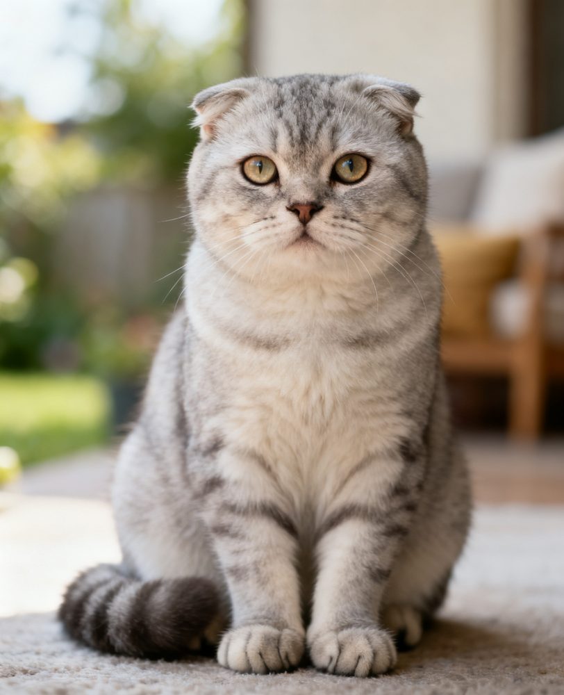 A real Scottish Fold photo