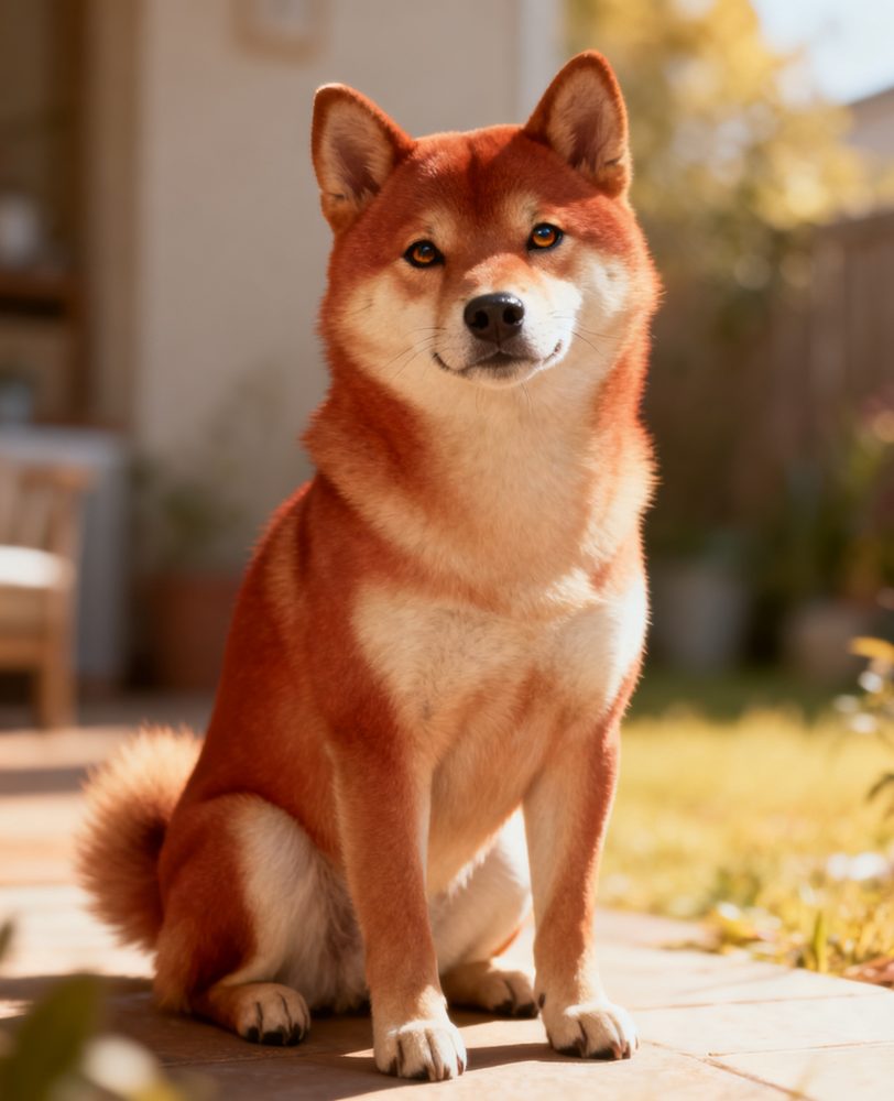 A real Shiba Inu photo