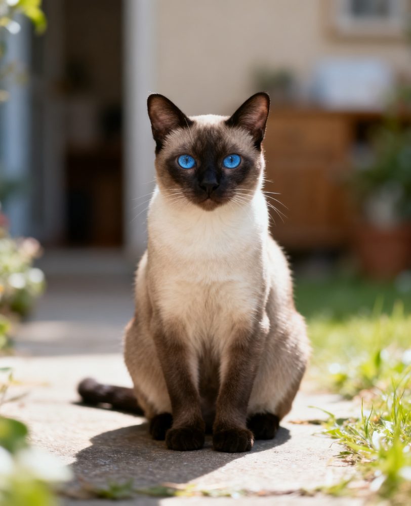 A real Siamese photo