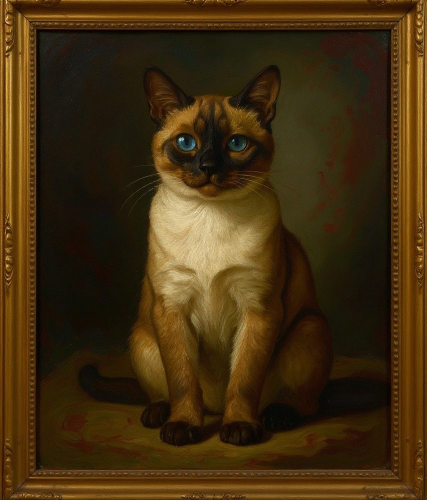 Classic Oil Siamese