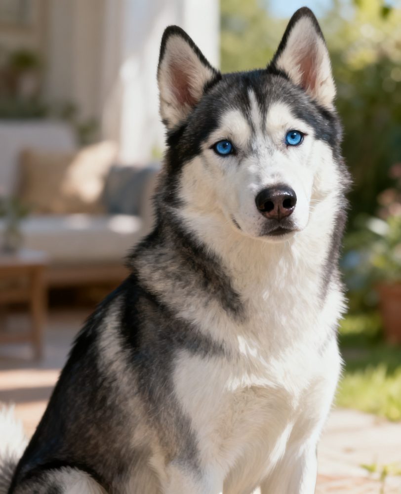 A real Husky photo